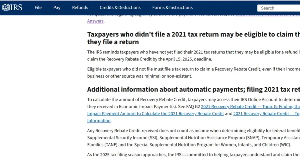 $1400 IRS Stimulus Check arriving in Few Days